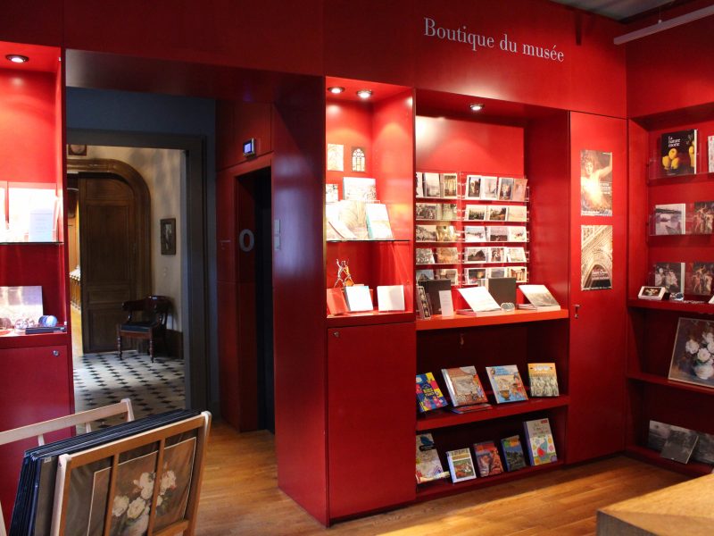 La boutique-librairie du musée