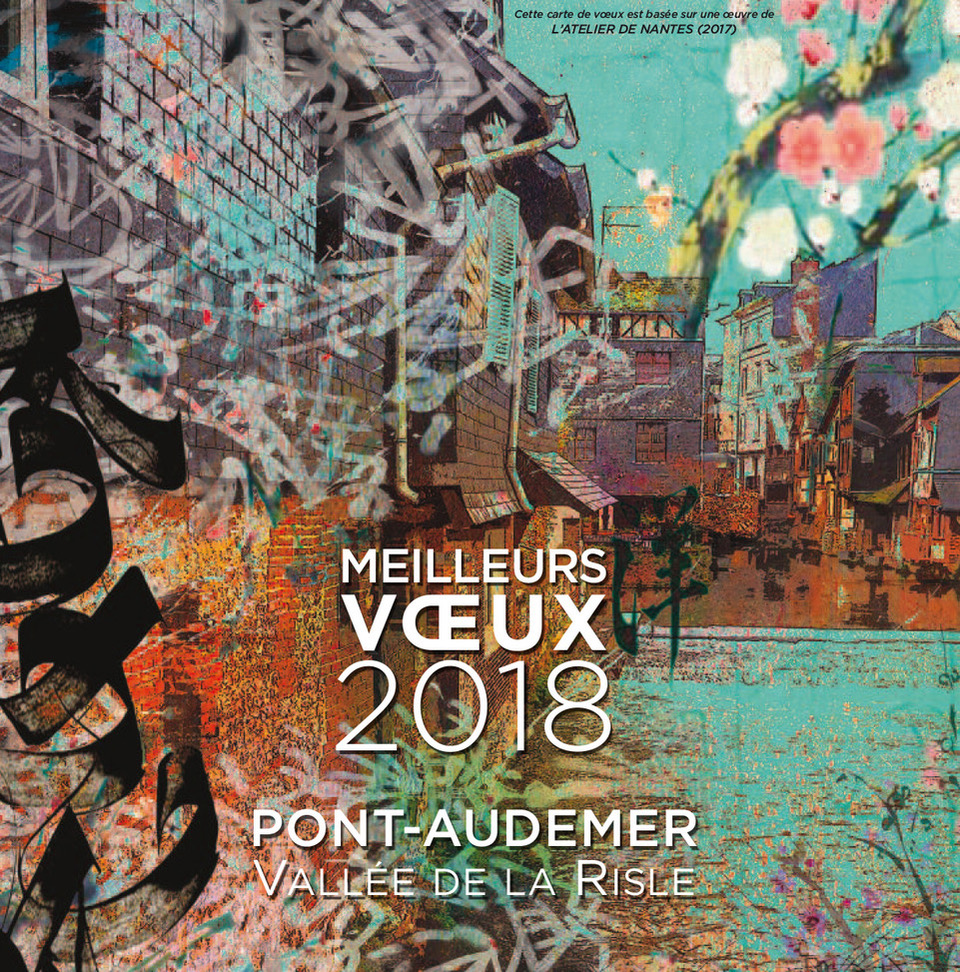 Meilleurs voeux 2018 Pont-Audemer Vallée de la Risle