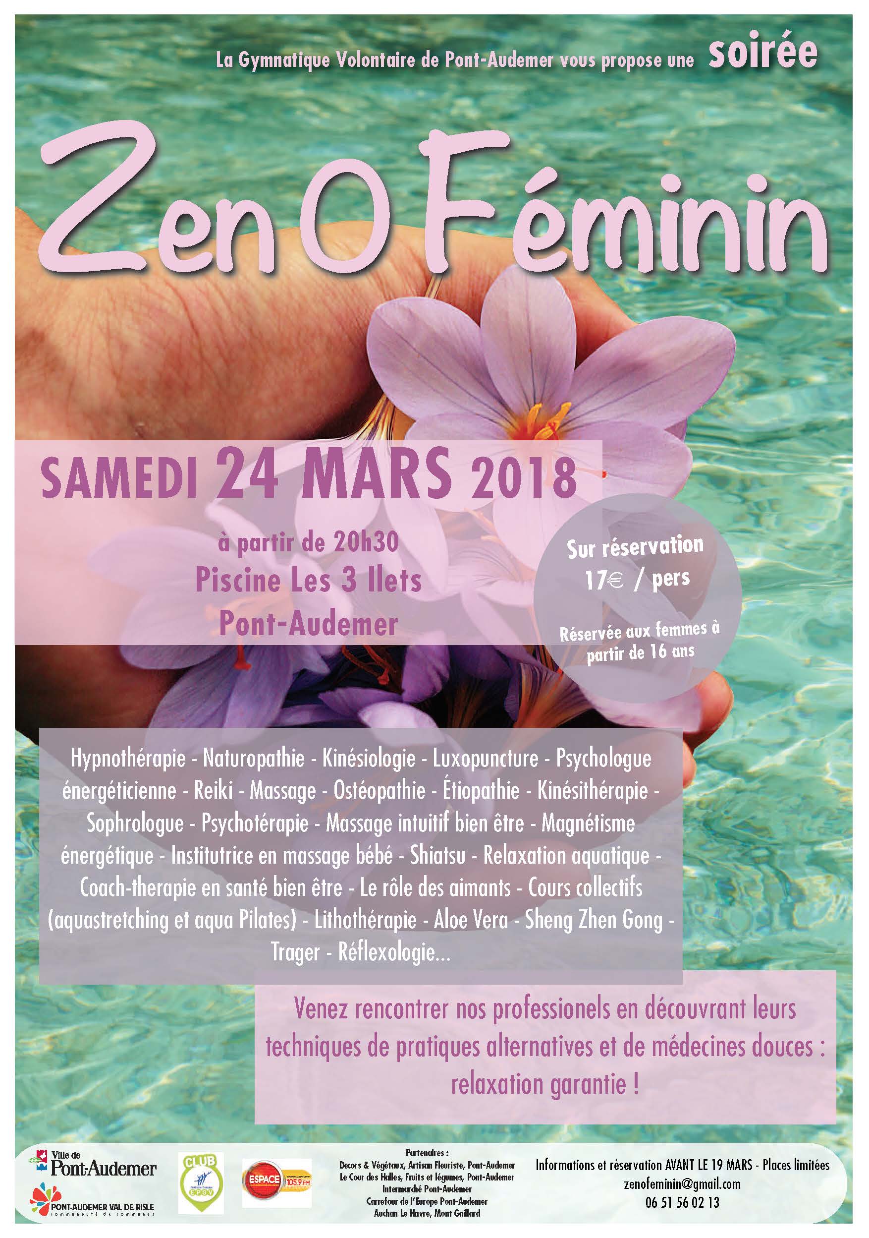 Soirée Zen O Féminin Site Officiel De Pont Audemer Vallée