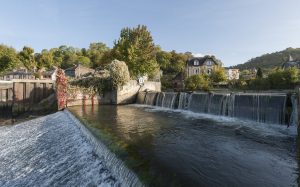 barrage de la madeleine avant les travaux