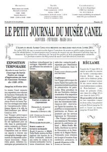 petit journal du musée