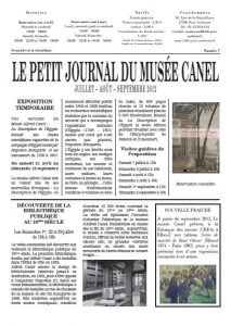 petit journal du musée