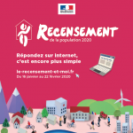 Le recensement à Pont-Audemer du 16 janvier au 22 février 2020
