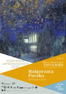 Expostion Malgorzata Paszko, rétropective affiche