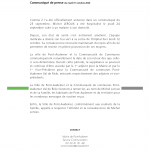 Communiqué point de situation au 13 octobre - Monsieur le Maire Michel Leroux