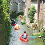 Découverte de la ville en kayak