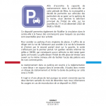 La mairie ouvre son parking au stationnement !