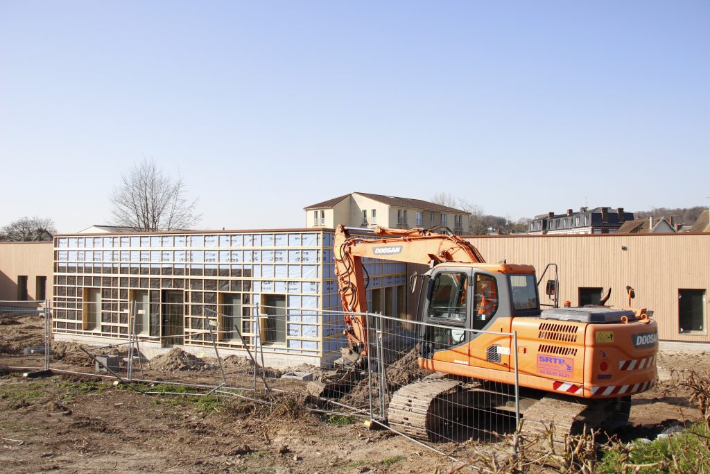 photo de l'arrière du PSLA François Lemarchand pendant les travaux