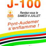 Jeudi 28 mars : J-100 Relais de la flamme