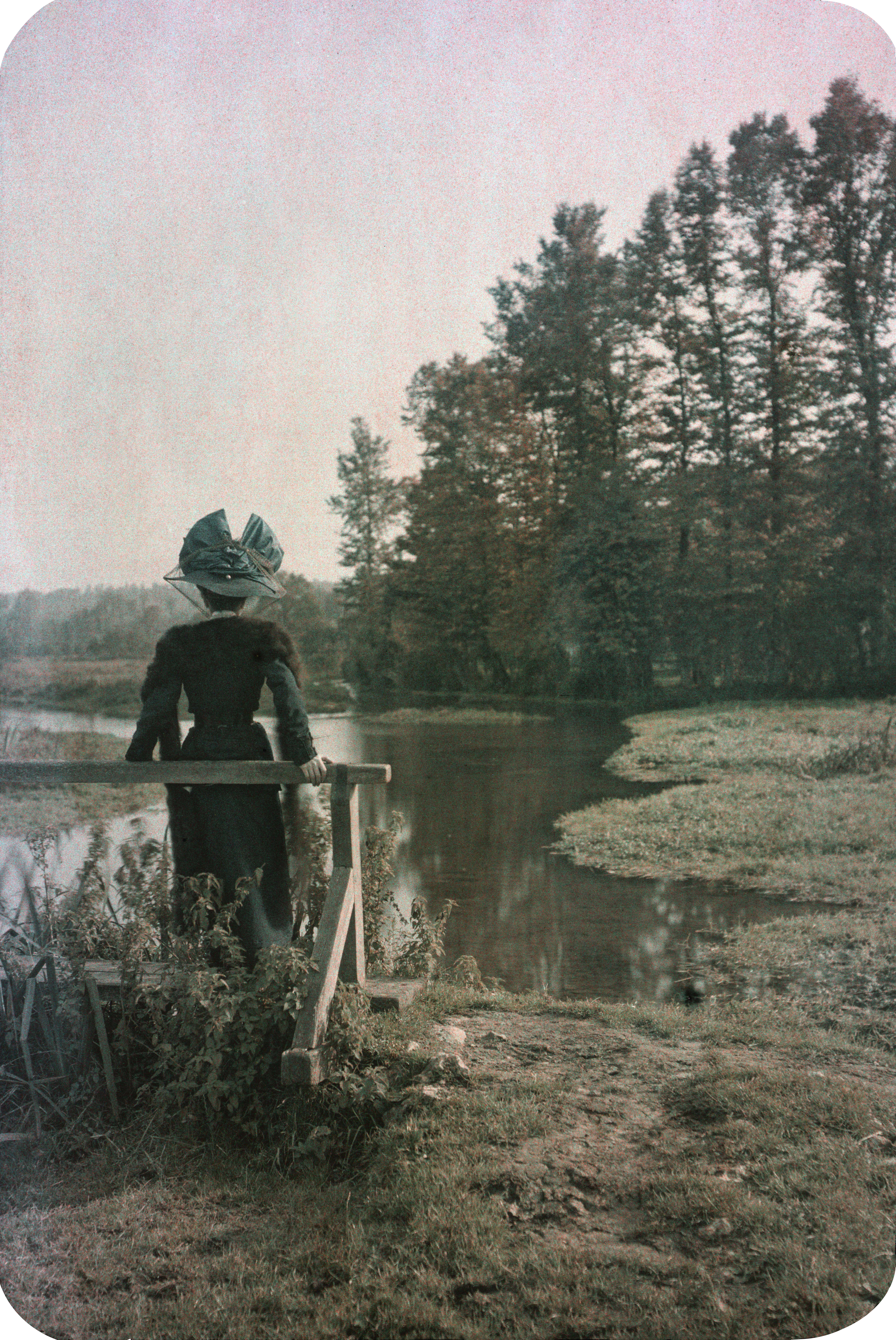 Autochrome de J.-L. Dumans, vers 1909