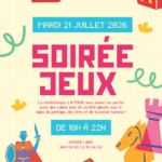 Soirée jeux de société à LA PAGE !