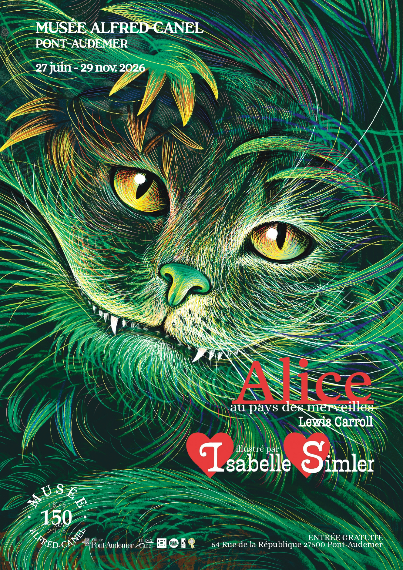 Alice au pays des merveilles, illustré par Isabelle Simler